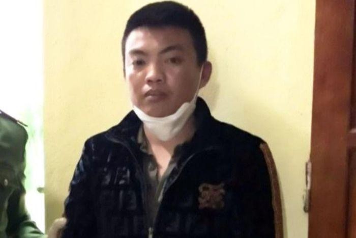 Nguyễn Chí Tuấn bị bắt sau 2 giờ gây án (ảnh CACC)