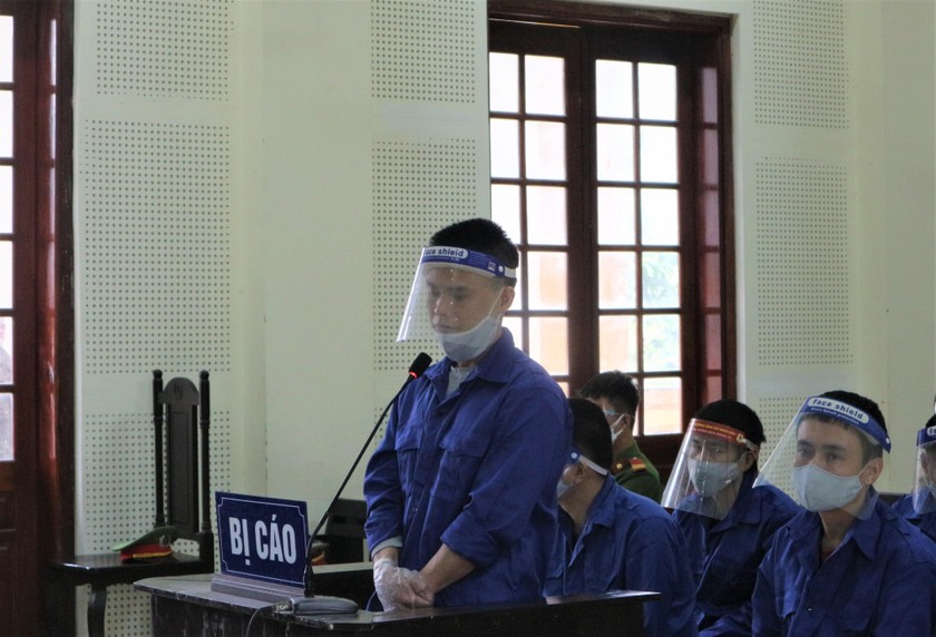 Bị cáo Trần Văn Việt tại phiên tòa