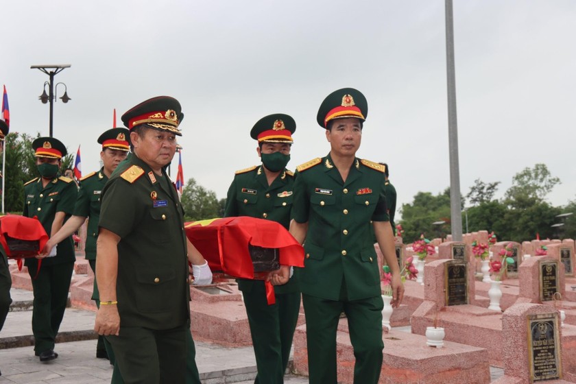 103 hài cốt liệt sĩ được an táng tại Nghĩa trang Liệt sĩ huyện Nghi Lộc.