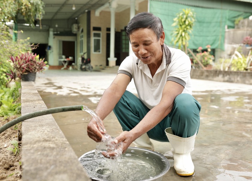 Dự án nước sạch giúp cải thiện cuộc sống người dân xã Hưng Phúc