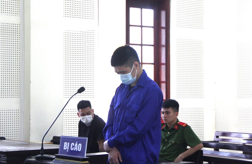 Bị cáo Phạm Huy Hoàng tại tòa