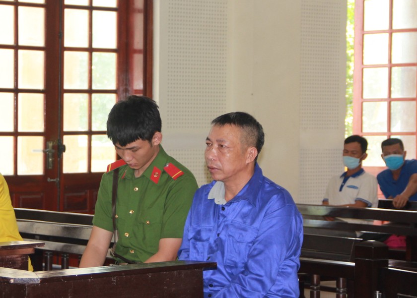 Bị cáo Nguyễn Văn Hà tại phiên tòa