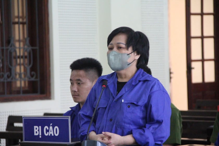 Bị cáo Võ Thị Chung lĩnh án 20 năm tù