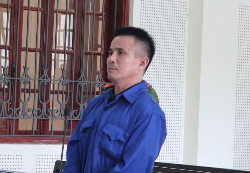 Bị cáo Nguyễn Văn Kiên lần thứ 4 vào tù với bản án 14 năm.