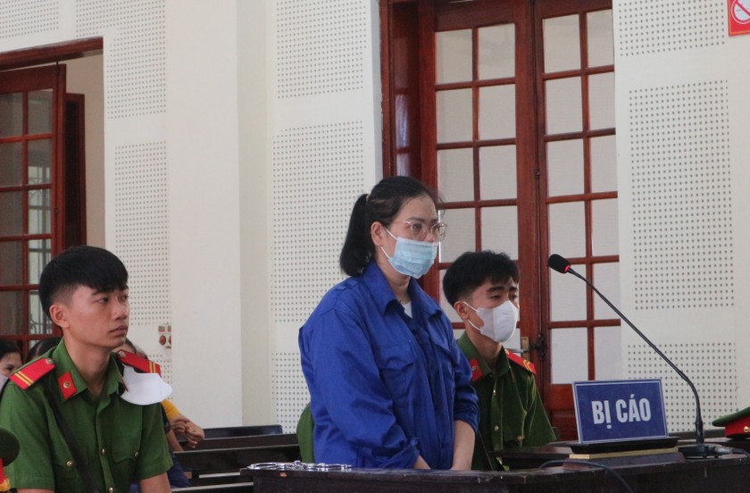  Bị cáo Lê Thị Ngọc Lương tại tòa
