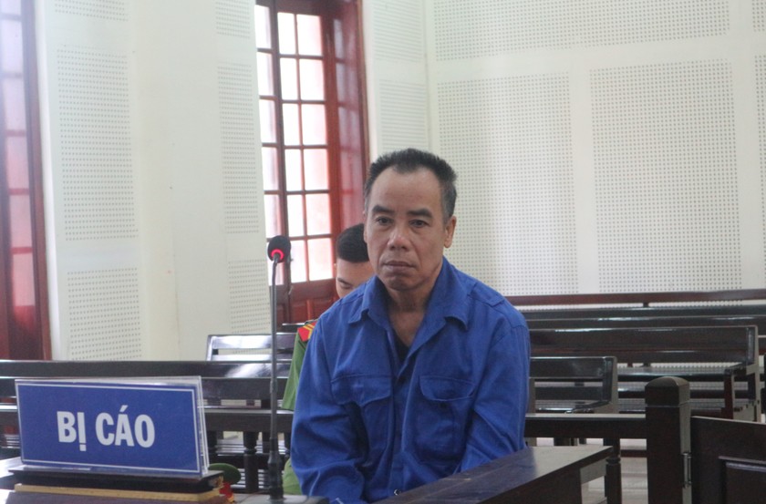 Bị cáo Kha Văn Bún tại tòa