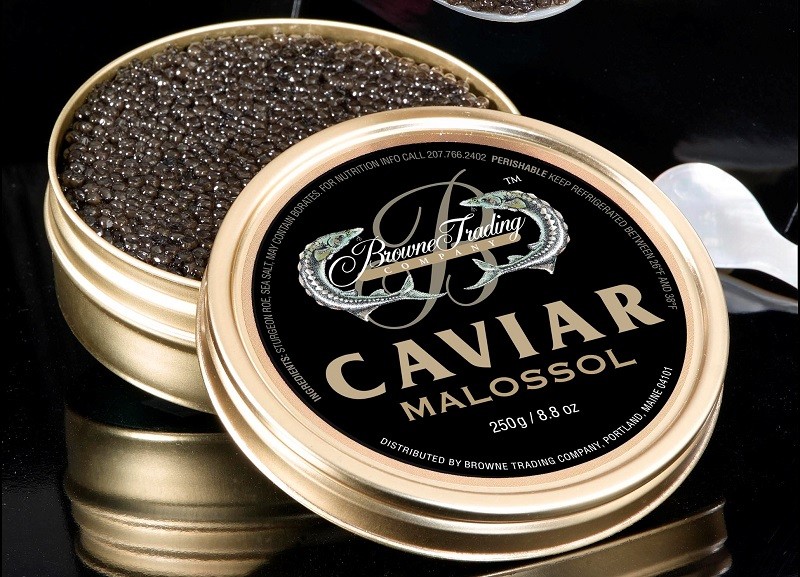Trứng cá tầm muối Caviar -món ăn gắn với tầng lớp "danh gia vọng tộc"