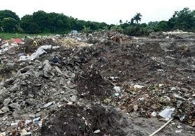 Hải Dương: Bãi chôn lấp phế thải bị “hô biến” thành bãi chứa rác thải