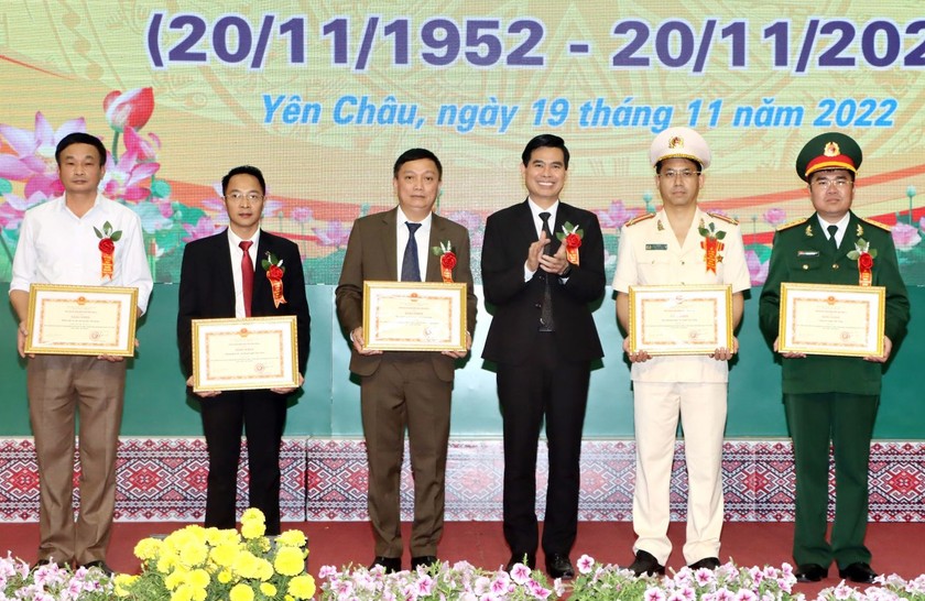 Huyện Yên Châu tổ chức Lễ kỷ niệm 70 năm Ngày giải phóng.
