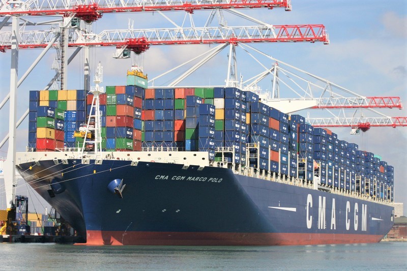 Hôm nay - 11/01, Cảng Quốc tế CMIT đón “siêu” tàu container CMA CGM MARCO POLO kết nối xuất nhập khẩu Việt Nam với thị trường Bắc Âu