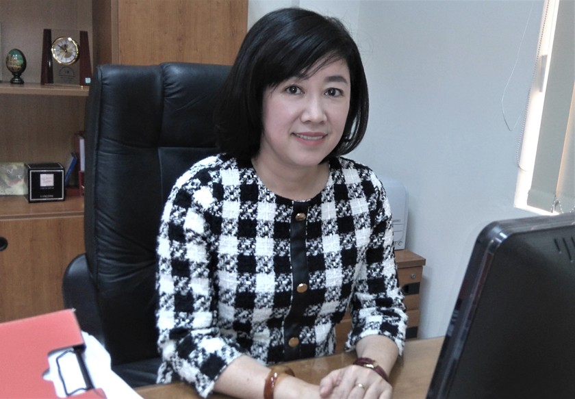 Phó Vụ trưởng Lã Hồng Hạnh là số ít kỹ sư nữ làm công tác quản lý ở Bộ Giao thông