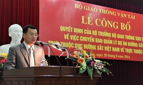 Ông Nguyễn Mạnh Hùng giữ chức Quyền Tổng Giám đốc PMU Đường sắt chưa đầy 5 tháng