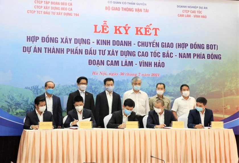 Căn cứ thời điểm ký kết hợp đồng, Liên danh nhà đầu tư Dự án Cam Lâm - Vĩnh Hảo còn hơn 2 tháng nữa để huy động vốn