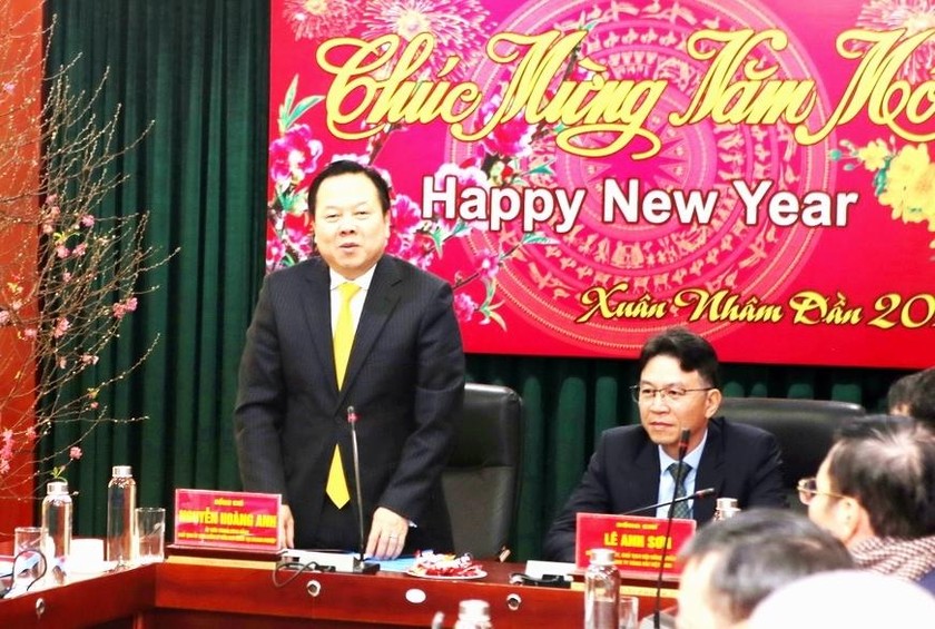 Chủ tịch Nguyễn Hoàng Anh thăm Cảng Hải Phòng dịp Tết Nhâm Dần