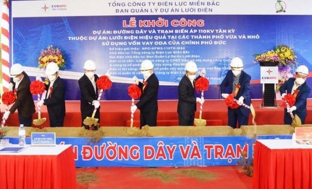 Công trình đường dây và Trạm biến áp 110kV Tân Kỳ (Nghệ An) trị giá 181 tỷ đồng, do BA1 điều hành dự án.