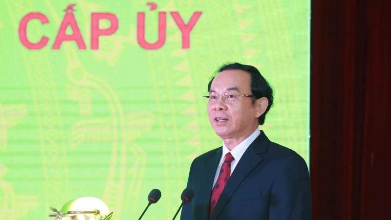 Đồng chí Nguyễn Văn Nên - Bí thư Thành ủy TP HCM khóa XI, nhiệm kỳ 2020-2025.