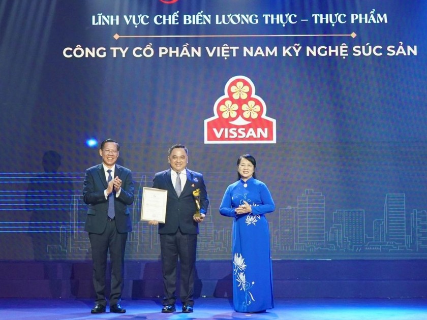 Đây là năm thứ 2 liên tiếp Công ty VISSAN vinh dự được nhận Giải thưởng Thương hiệu Vàng TP HCM 2023. 