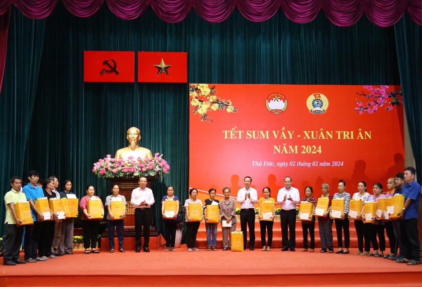 Việc chăm lo cho những hoàn cảnh khó khăn vẫn luôn được Đảng, Nhà nước và các tổ chức quan tâm. Ảnh Hoàng Thịnh