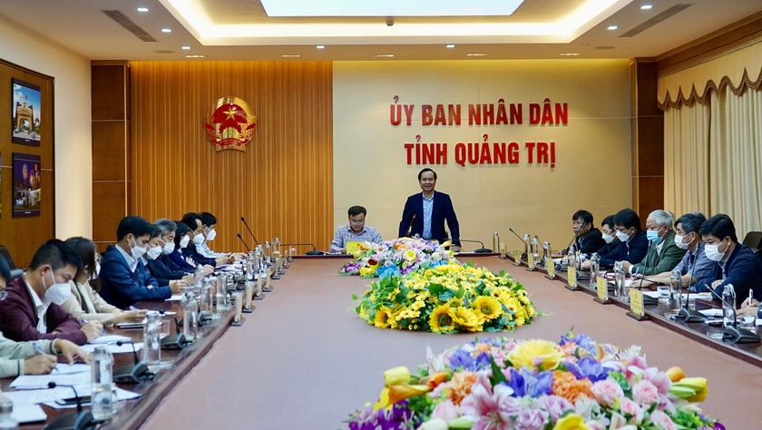 Chủ tịch UBND tỉnh Võ Văn Hưng nhấn mạnh, dự án xây dựng công trình đường bộ cao tốc Bắc - Nam phía Đông giai đoạn 2021 – 2025 là công trình trọng điểm quốc gia, có ý nghĩa hết sức quan trọng về chính trị, kinh tế - xã hội. 
