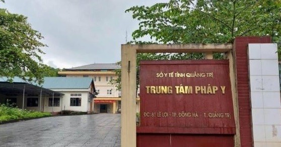 Trung tâm pháp y tỉnh Quảng Trị.
