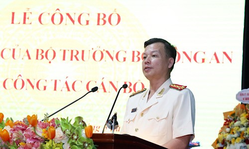 Đại tá Nguyễn Hữu Thiên, tân Phó Giám đốc Công an tỉnh Thừa Thiên Huế.