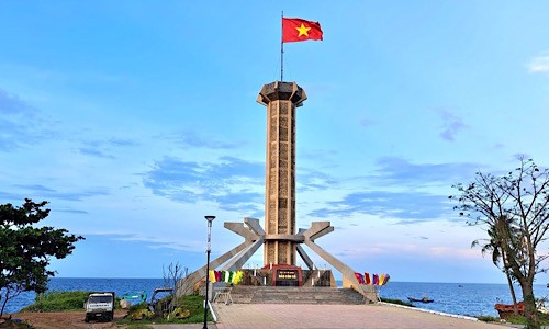Một góc đảo Cồn Cỏ, tỉnh Quảng Trị.
