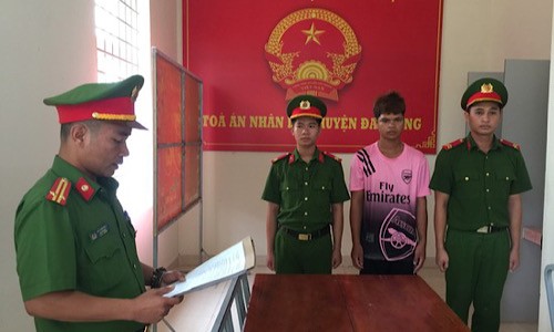 Cơ quan chức năng đã ra quyết định khởi tố vụ án, khởi tố bị can và ra lệnh tạm giam 2 tháng đối với Hồ Văn Hoàn.