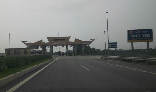 Cầu Hạc Trì, TP Việt Trì (Phú Thọ) - Ảnh: Xuân Hồng