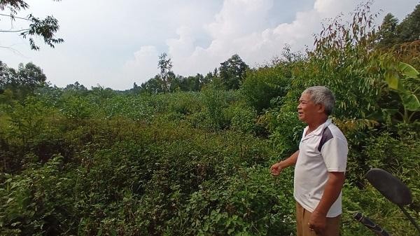 Hộ ông Doanh làm hồ sơ xin cấp Giấy chứng nhận quyền sử dụng đất gửi đến UBND xã Thanh Vân nhưng bị "ngâm" kéo dài.
