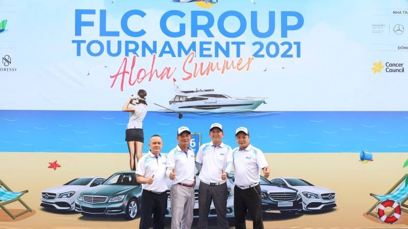 FLC Group Tournament 2021 thu hút đông đảo các golfer.