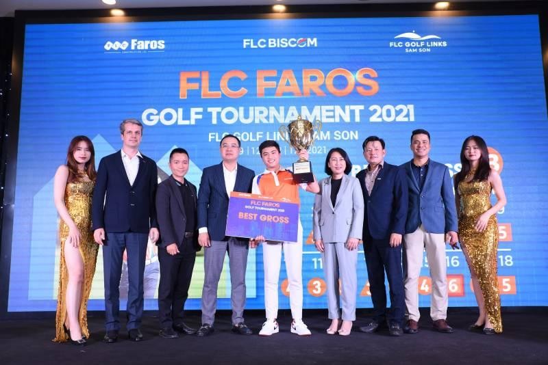 Golfer Nguyễn Quang Trí lên ngôi vô địch giải FLC Faros Golf Tournament 2021