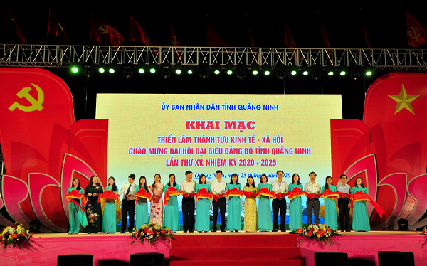 Khai mạc Triển lãm thành tựu kinh tế - xã hội Quảng Ninh.