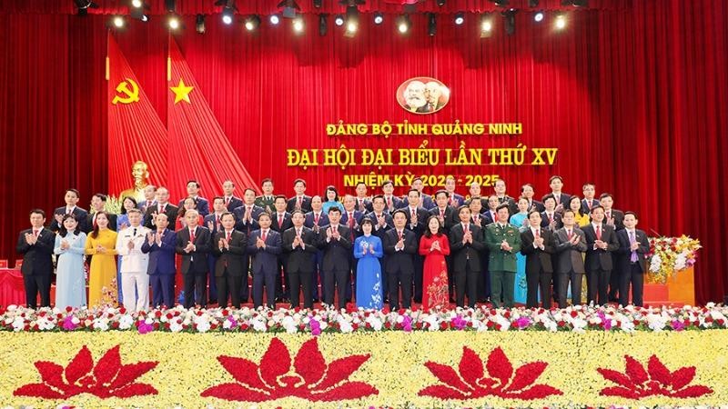 Bế mạc Đại hội đại biểu Đảng bộ tỉnh Quảng Ninh lần thứ XV.