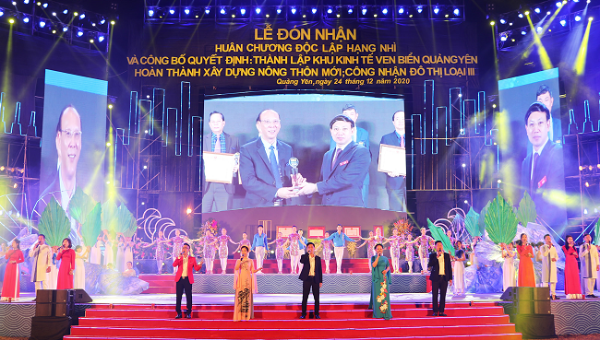 Quảng Ninh có thêm động lực phát triển mới từ sự kiện “4 trong 1” tại Thị xã Quảng Yên.