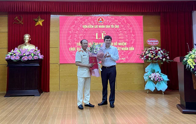 Ông Đặng Đình Vang được bổ nhiệm Phó Viện trưởng Viện KSND tỉnh Quảng Ninh.