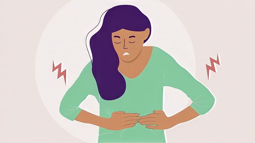 Đau bụng là một biểu hiện bệnh viêm đại tràng