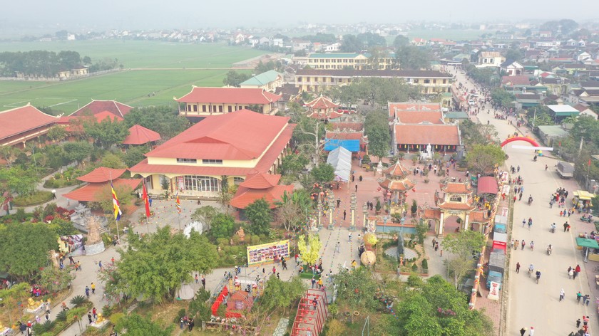 Di tích VHLS đền, chùa Gám xã Xuân Thành (huyện Yên Thành, Nghệ An)