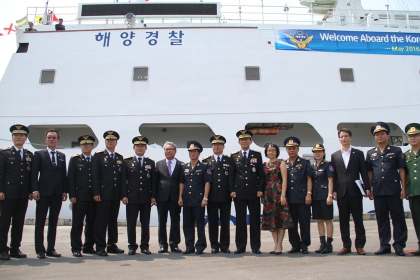 Lực lượng bảo vệ bờ biển Hàn Quốc thăm Đà Nẵng
