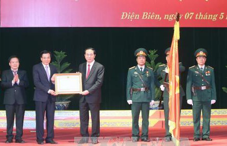 Chủ tịch nước trao Huân chương Lao động hạng Nhất cho đảng bộ, chính quyền và nhân dân tỉnh Điện Biên 