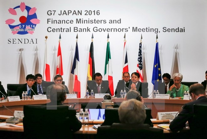 Lo ngại Anh rời Châu Âu bao chùm hội nghị Bộ trưởng tài chính các nước G7