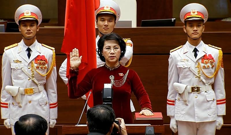 Chủ tịch Quốc hội Nguyễn Thị Kim Ngân tuyên thệ nhậm chức