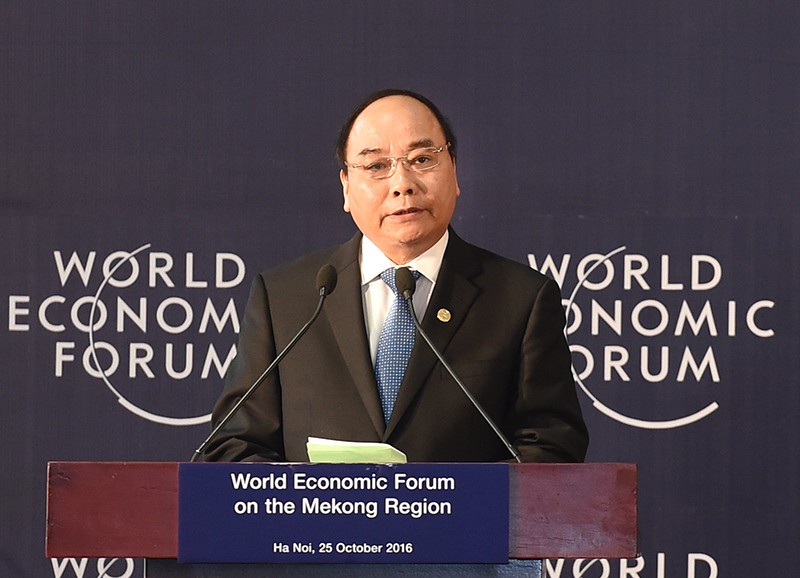 Thủ tướng Chính phủ Nguyễn Xuân Phúc đã có bài phát biểu quan trọng tại Hội nghị Diễn đàn Kinh tế Thế giới về Mekong (WEF-Mekong)