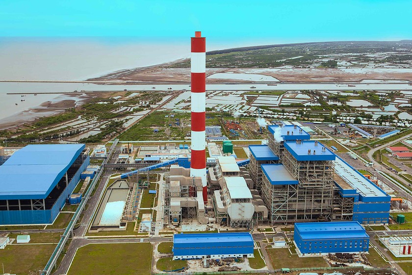  Nhà máy Nhiệt điện Duyên Hải 1 có tổng công suất hơn 1.200MW.