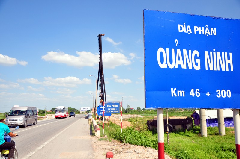 Dự án nâng cấp QL18 (Bắc Ninh - Uông Bí) khởi công từ tháng 5/2014.