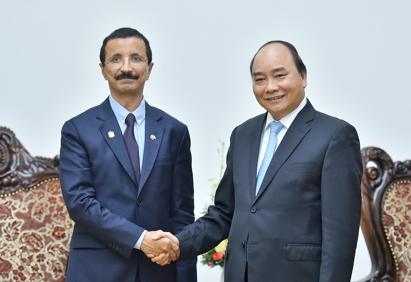 Thủ tướng Nguyễn Xuân Phúc đã tiếp Chủ tịch, Tổng Giám đốc Tập đoàn DP World của Các Tiểu vương quốc Arập Thống nhất (UAE), ông Sultan Ahmad Bin Sulayem.