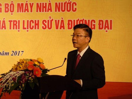 Bộ trưởng Lê Thành Long phát biểu khai mạc Hội thảo