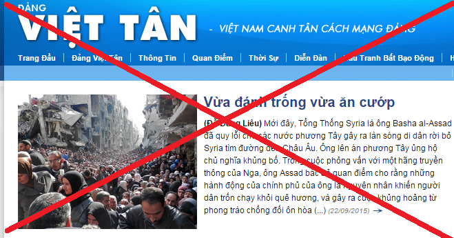 Cùng nhìn nhận lại tổ chức tội phạm nguy hiểm có tên Việt Tân