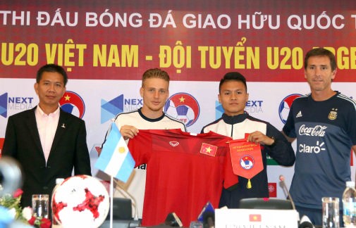 Vietjet là nhà vận chuyển hàng không chính thức cho đội tuyển U20 Argentina tại Việt Nam