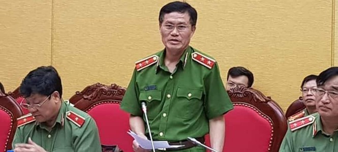 Trung tướng Đỗ Kim Tuyến thông tin về lý do khởi tố PV Duy Phong