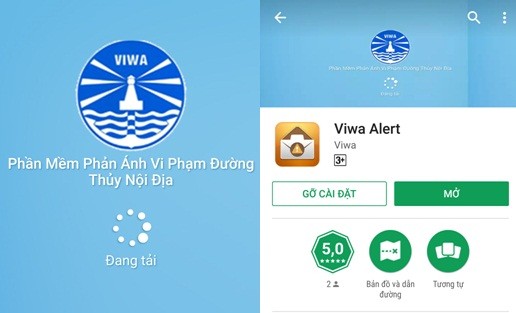 Ứng dụng Viwa Alert sử dụng khá dễ dàng